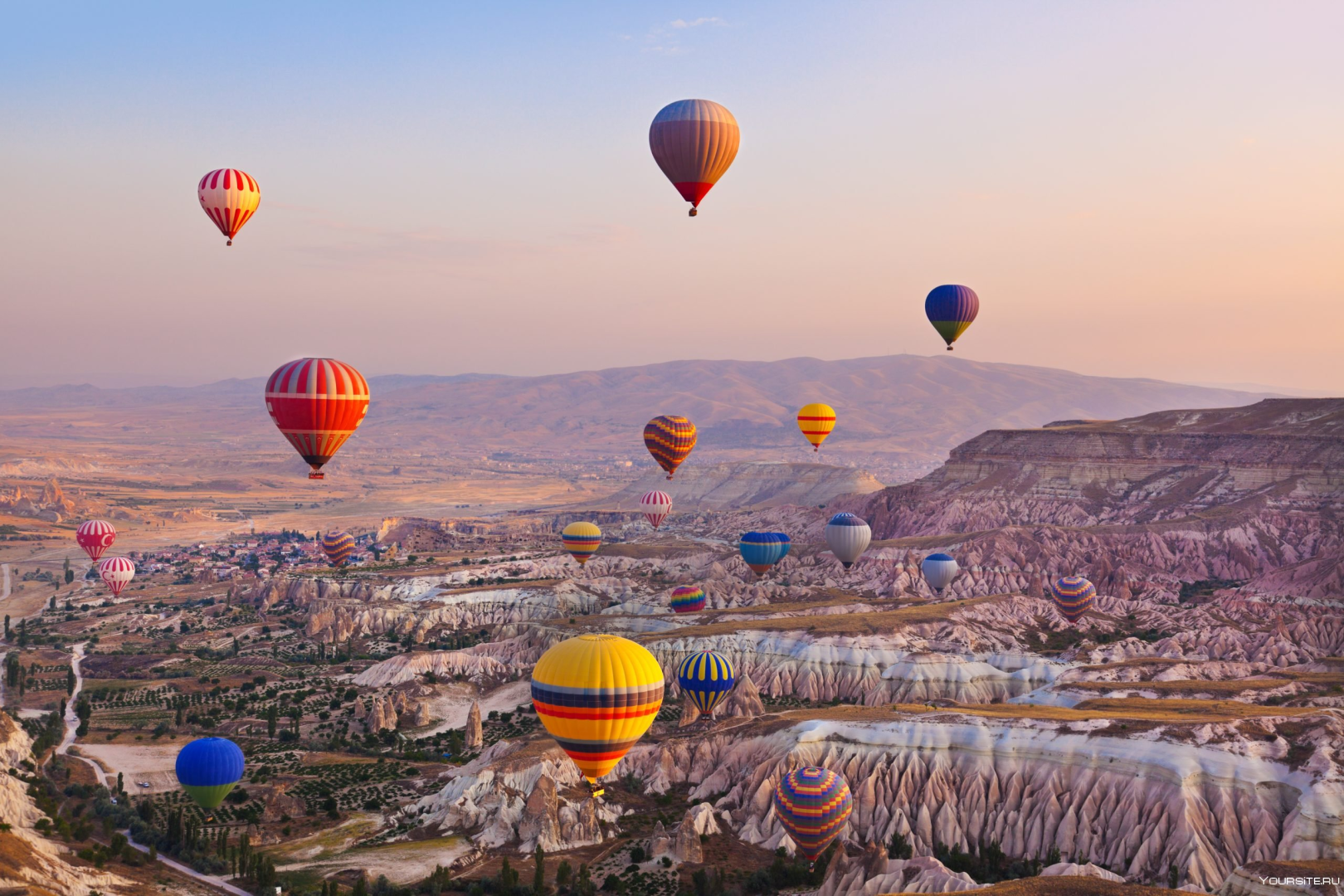 Hot Air Balloons Cappadocia Tourist Places in Turkey