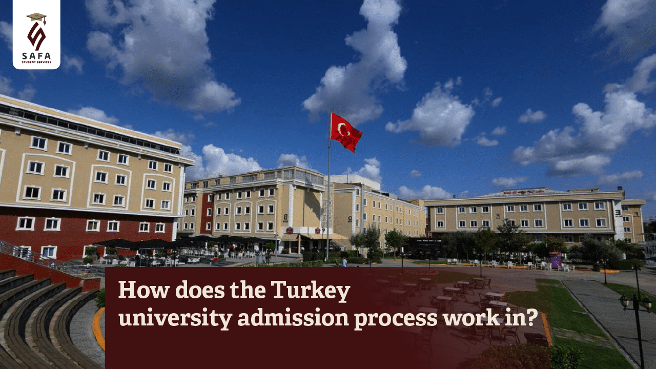 How does the Turkey university admission process work in 2026?