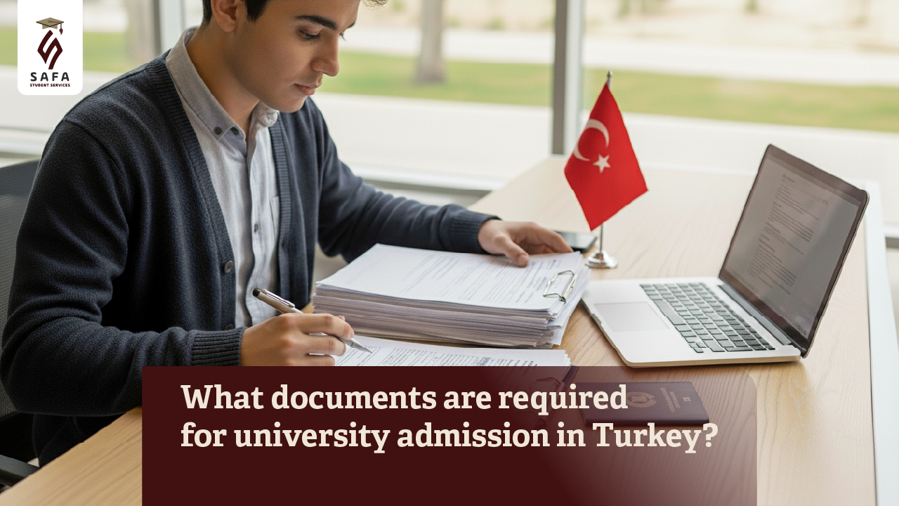 What documents are required for university admission in Turkey 2026?